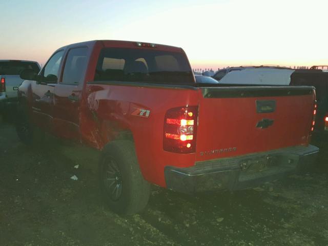 2GCEC13C071570975 - 2007 CHEVROLET SILVERADO RED photo 3