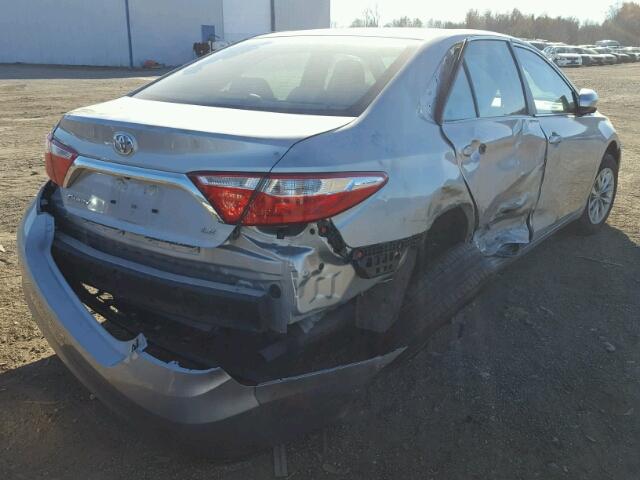 4T4BF1FK8GR547592 - 2016 TOYOTA CAMRY LE ვერცხლისფერი ფოტო 4