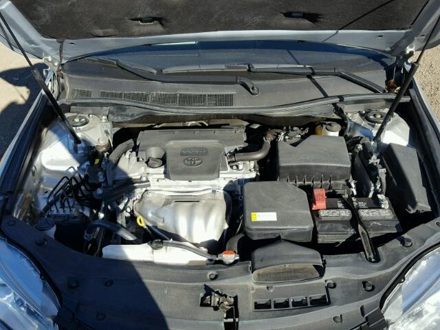 4T4BF1FK8GR547592 - 2016 TOYOTA CAMRY LE ვერცხლისფერი ფოტო 7