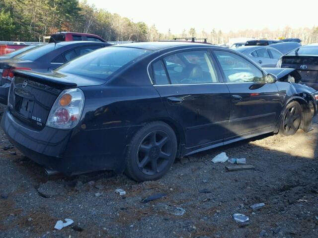 1N4BL11E73C205792 - 2003 NISSAN ALTIMA SE BLACK photo 4