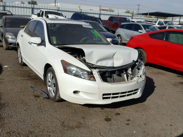 1HGCP36888A058422 - 2008 HONDA ACCORD EXL WHITE photo 1