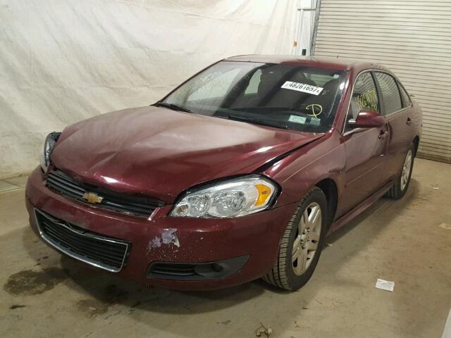 2G1WG5EK7B1225254 - 2011 CHEVROLET IMPALA LT Կարմիր լուսանկար 2