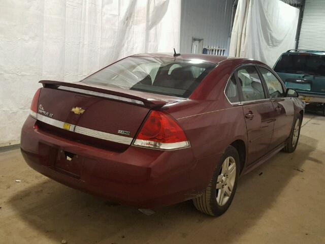 2G1WG5EK7B1225254 - 2011 CHEVROLET IMPALA LT Կարմիր լուսանկար 4