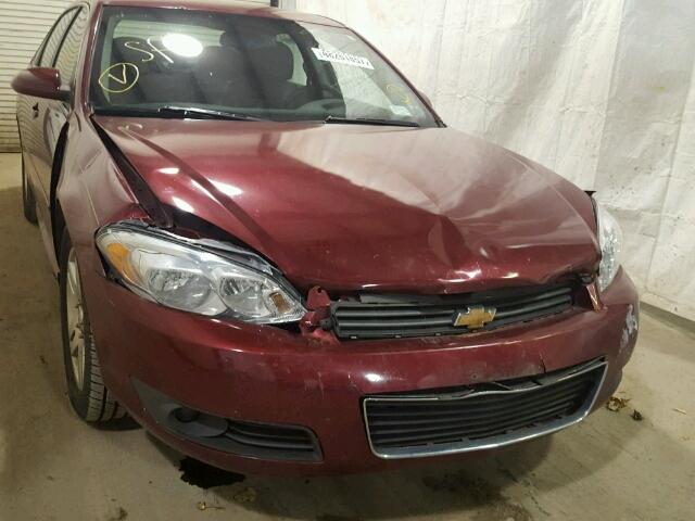 2G1WG5EK7B1225254 - 2011 CHEVROLET IMPALA LT Կարմիր լուսանկար 9