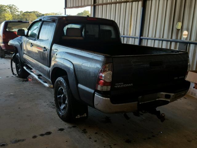 3TMLU4EN1AM046741 - 2010 TOYOTA TACOMA DOU GRAY photo 3