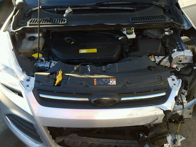 1FMCU9GXXEUB13071 - 2014 FORD ESCAPE SE SILVER photo 7