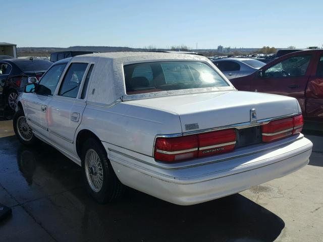 1LNLM9748RY737701 - 1994 LINCOLN CONTINENTA WHITE photo 3