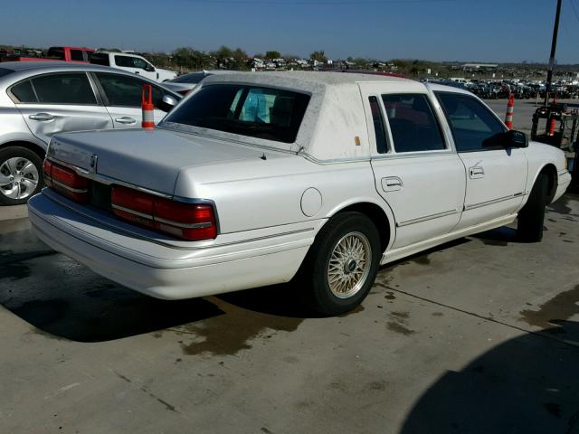 1LNLM9748RY737701 - 1994 LINCOLN CONTINENTA WHITE photo 4