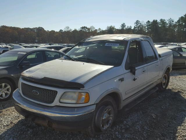 1FTRW07LX1KE32672 - 2001 FORD F150 SUPER WHITE photo 2