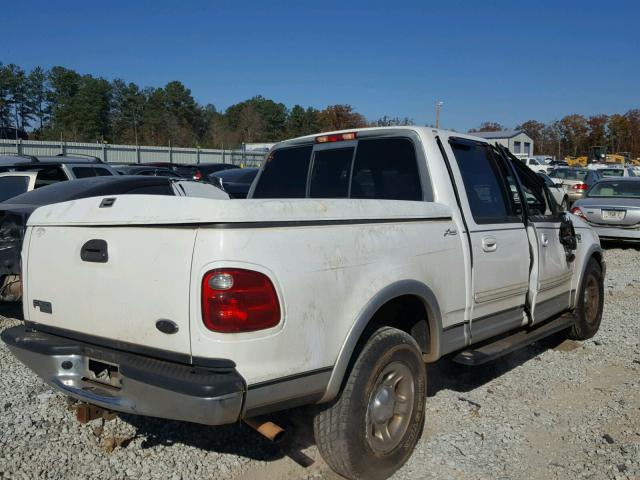 1FTRW07LX1KE32672 - 2001 FORD F150 SUPER WHITE photo 4