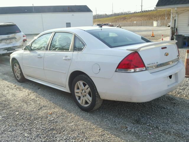 2G1WG5EKXB1212644 - 2011 CHEVROLET IMPALA LT WHITE photo 3