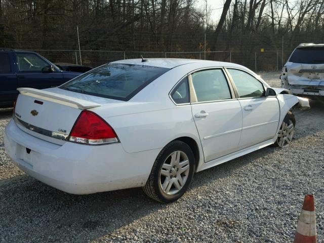 2G1WG5EKXB1212644 - 2011 CHEVROLET IMPALA LT WHITE photo 4