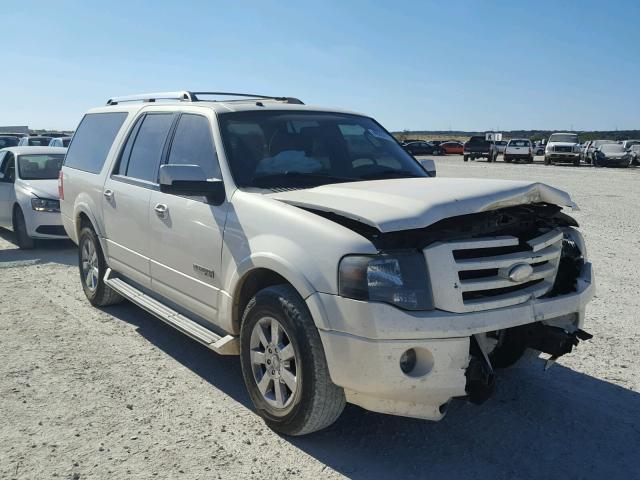 1FMFK20517LA89724 - 2007 FORD EXPEDITION WHITE photo 1