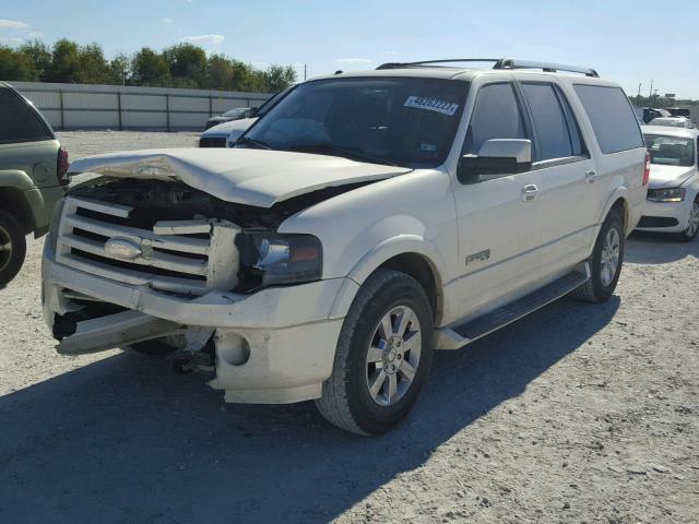 1FMFK20517LA89724 - 2007 FORD EXPEDITION WHITE photo 2