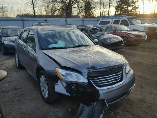 1C3CCBBG5CN297885 - 2012 CHRYSLER 200 TOURIN GRAY photo 1