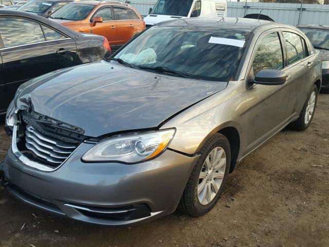 1C3CCBBG5CN297885 - 2012 CHRYSLER 200 TOURIN GRAY photo 2