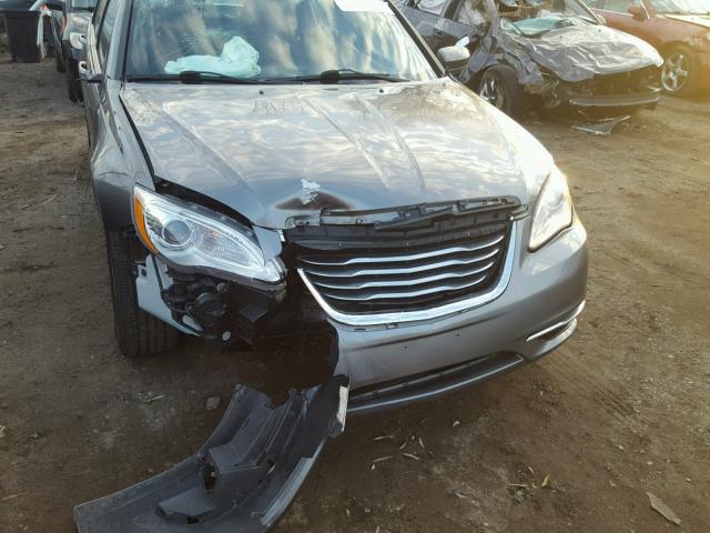 1C3CCBBG5CN297885 - 2012 CHRYSLER 200 TOURIN GRAY photo 9