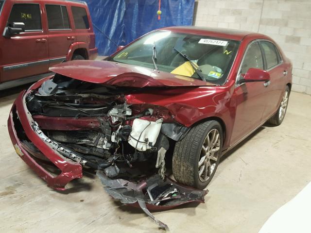 1G1ZK57789F119354 - 2009 CHEVROLET MALIBU LTZ 栗色 照片 2