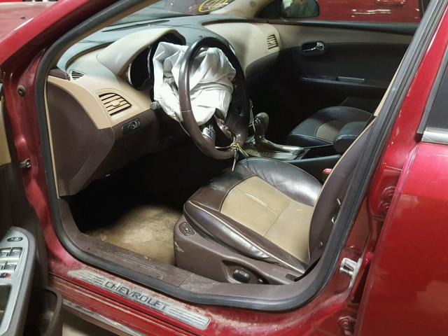 1G1ZK57789F119354 - 2009 CHEVROLET MALIBU LTZ 栗色 照片 5