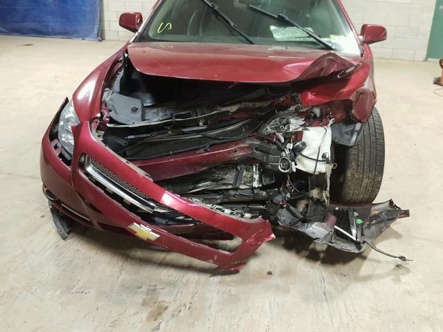 1G1ZK57789F119354 - 2009 CHEVROLET MALIBU LTZ 栗色 照片 7