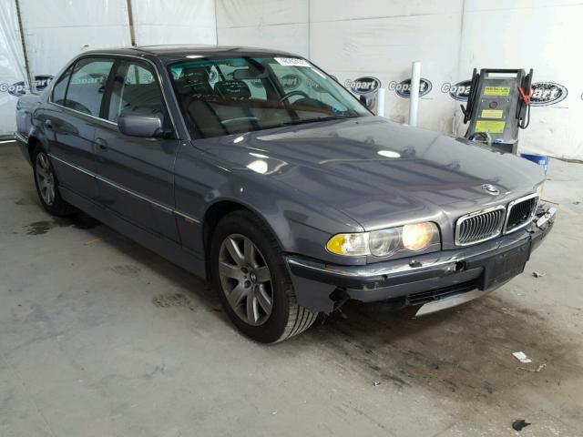 WBAGH83461DP33536 - 2001 BMW 740 IL GRAY photo 1