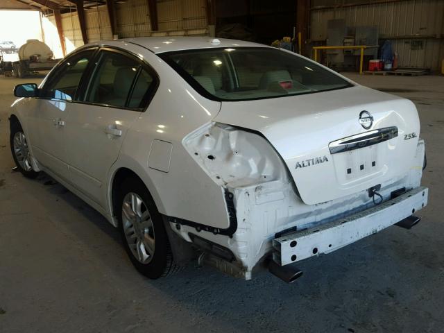 1N4AL2AP0CC147561 - 2012 NISSAN ALTIMA BAS WHITE photo 3