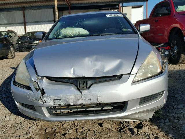 1HGCM72603A012452 - 2003 HONDA ACCORD EX SILVER photo 9