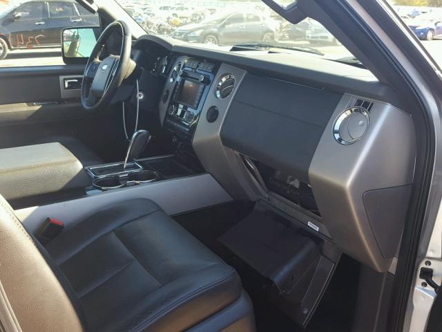 1FMJU2A58DEF15430 - 2013 FORD EXPEDITION SILVER photo 5