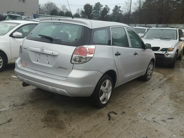 2T1KR32E47C657618 - 2007 TOYOTA COROLLA MA SILVER photo 4