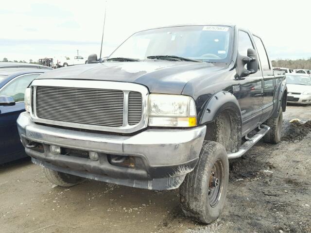 1FTNW21F93EB10281 - 2003 FORD F250 SUPER BLACK photo 2