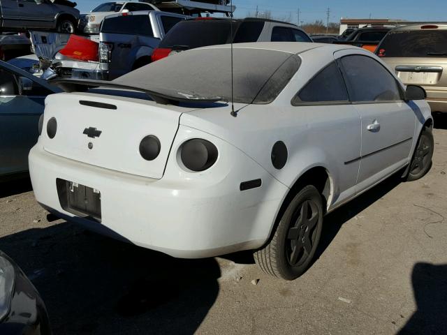 1G1AK15F667730716 - 2006 CHEVROLET COBALT LS WHITE photo 4