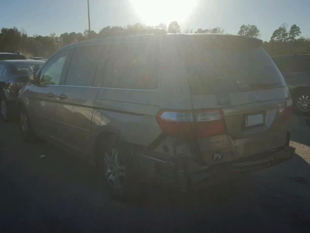 5FNRL38486B405508 - 2006 HONDA ODYSSEY EX CREAM photo 3