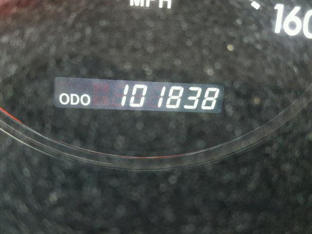 4T1BK36B39U342430 - 2009 TOYOTA AVALON XL Теңіз көгі фото 8