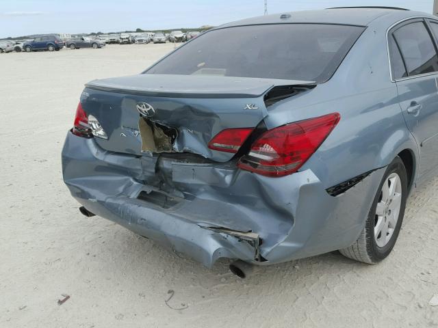 4T1BK36B39U342430 - 2009 TOYOTA AVALON XL Теңіз көгі фото 9