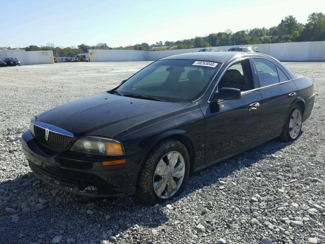 1LNHM87A21Y670295 - 2001 LINCOLN LS BLACK photo 2