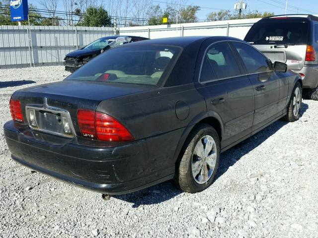 1LNHM87A21Y670295 - 2001 LINCOLN LS BLACK photo 4