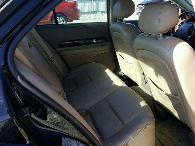 1LNHM87A21Y670295 - 2001 LINCOLN LS BLACK photo 6