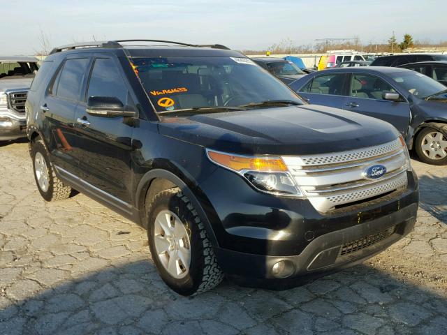 1FMHK8D8XBGA61633 - 2011 FORD EXPLORER X BLACK photo 1