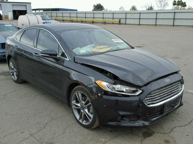 3FA6P0D96ER398715 - 2014 FORD FUSION TIT BLACK photo 1