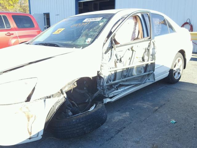 1HGCM56846A097381 - 2006 HONDA ACCORD EX WHITE photo 9