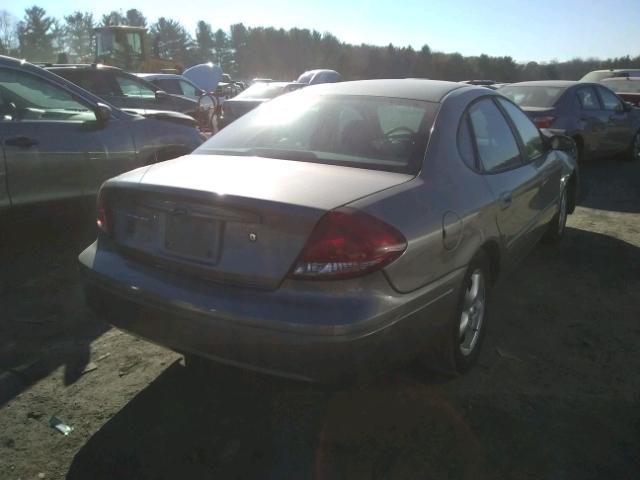 1FAFP53UX4A129595 - 2004 FORD TAURUS SE GRAY photo 4