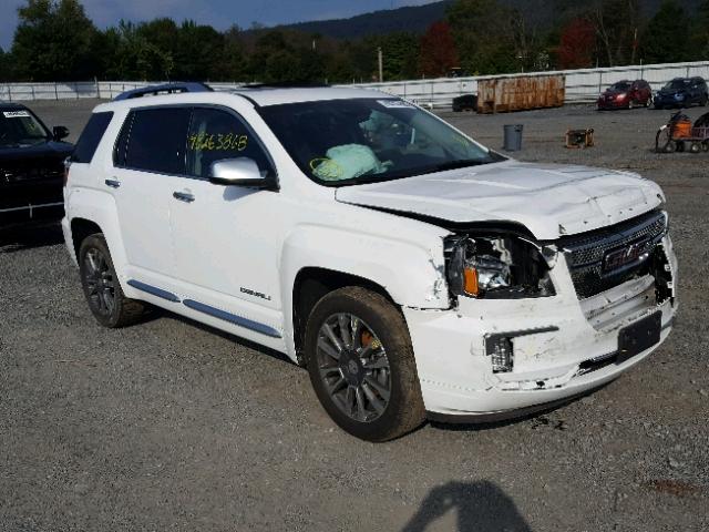 2GKFLVE3XG6207695 - 2016 GMC TERRAIN DE WHITE photo 1