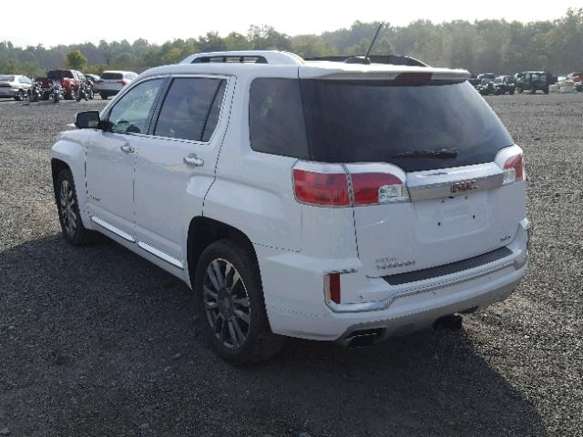 2GKFLVE3XG6207695 - 2016 GMC TERRAIN DE WHITE photo 3