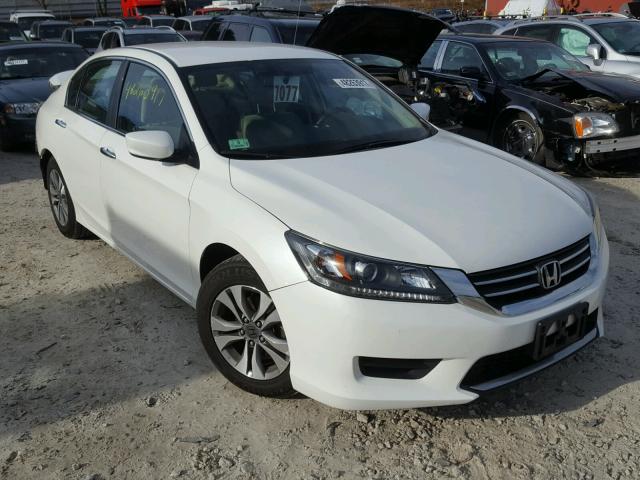 1HGCR2F37EA084451 - 2014 HONDA ACCORD LX WHITE photo 1