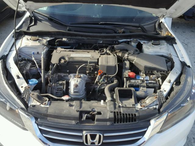 1HGCR2F37EA084451 - 2014 HONDA ACCORD LX WHITE photo 7