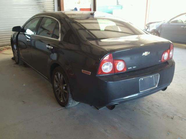 1G1ZK57728F211316 - 2008 CHEVROLET MALIBU LTZ Қара фото 3