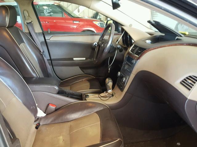 1G1ZK57728F211316 - 2008 CHEVROLET MALIBU LTZ Қара фото 5