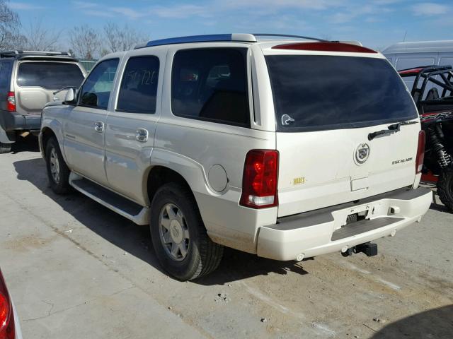 1GYEK63N23R208854 - 2003 CADILLAC ESCALADE L WHITE photo 3