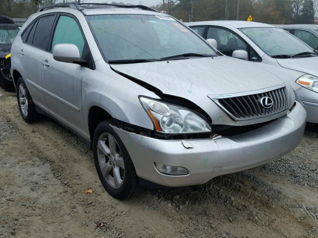 2T2GK31UX8C027229 - 2008 LEXUS RX 350 SILVER photo 9