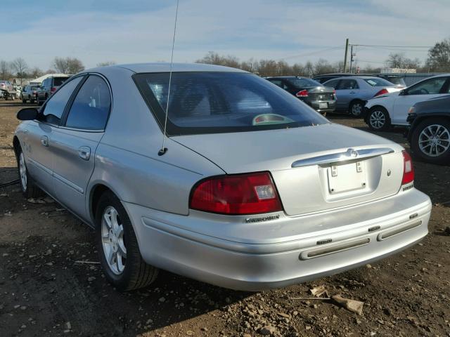 1MEFM55S61A615541 - 2001 MERCURY SABLE LS P SILVER photo 3